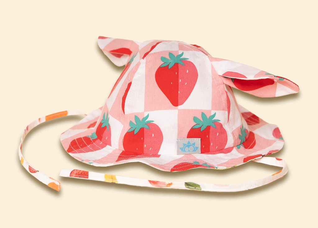 Gorro niña rosa