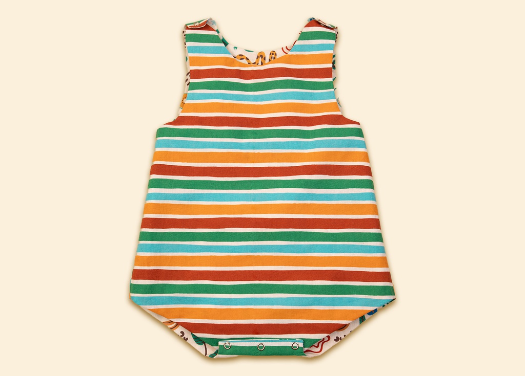 Pelele rayas de colores