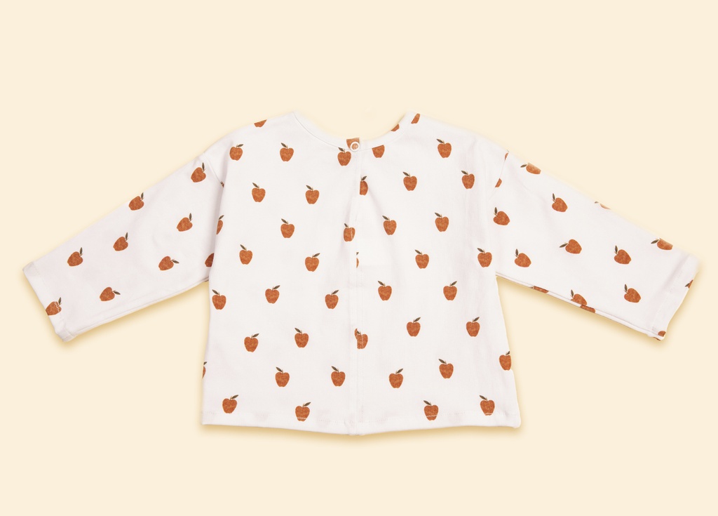 Camiseta algodón manga larga