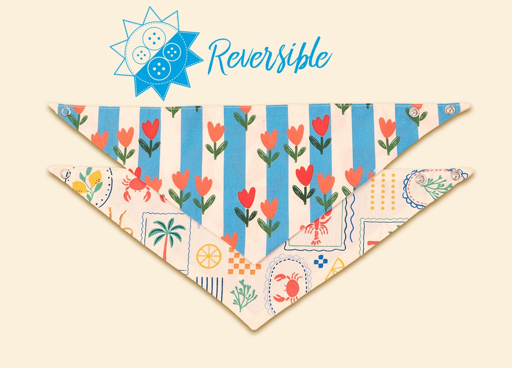 Bandanas Tulipanes  - Mediterráneo