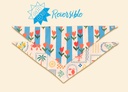 Bandanas Tulipanes  - Mediterráneo