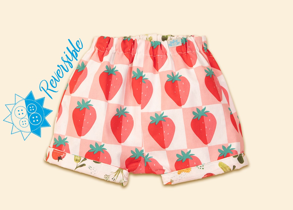 Pantalón corto Fresas