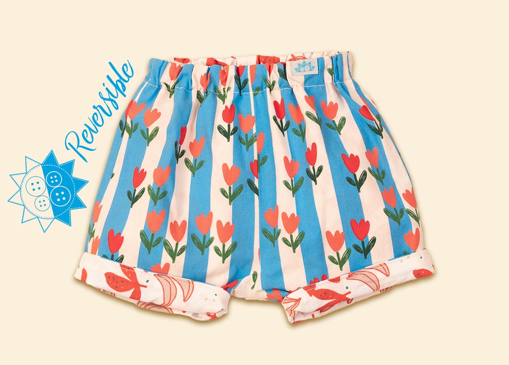 Pantalón corto Tulipanes