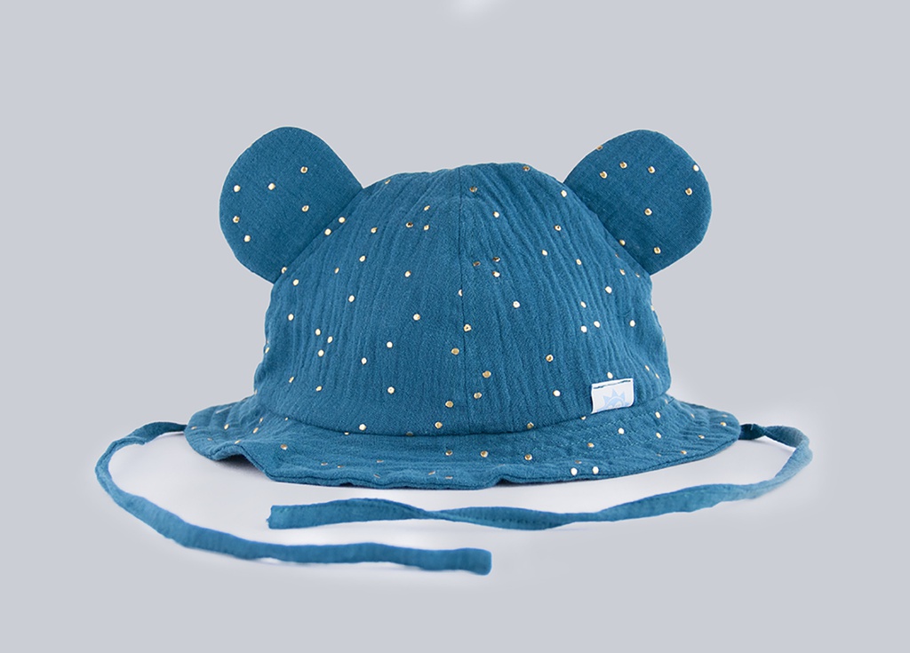 Gorro Bubu Muselina Verde