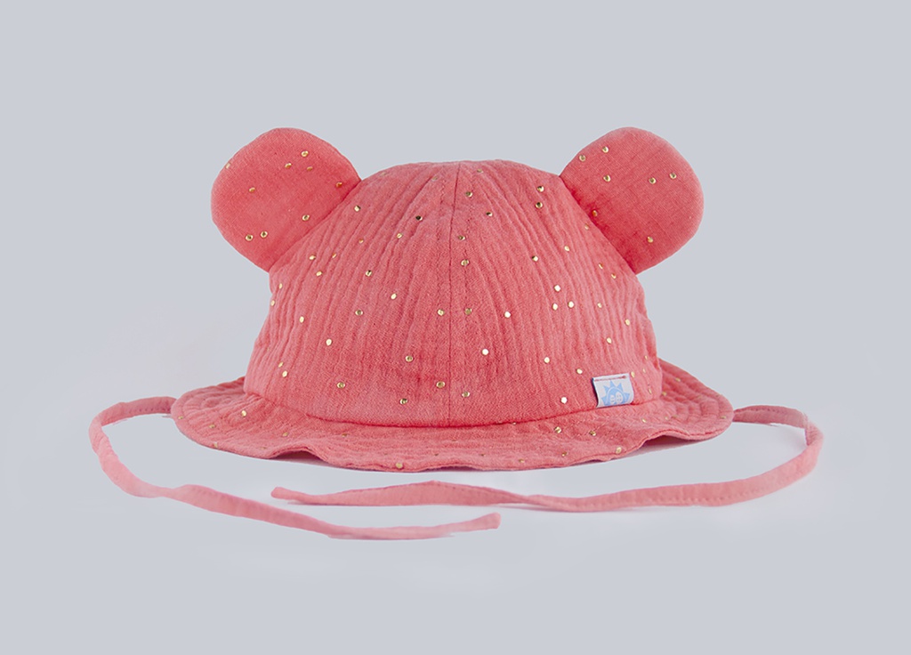 Gorro Bubu Muselina Coral